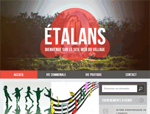 Tablet Screenshot of etalans.com